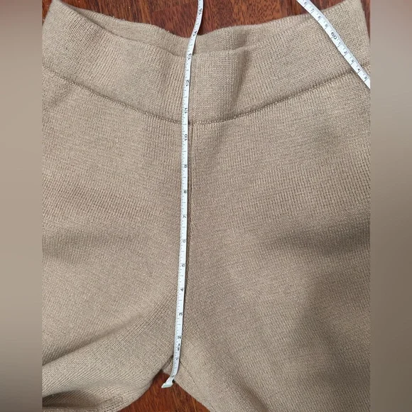 Zara Tan Wide Leg Pants - Picture 11 of 13